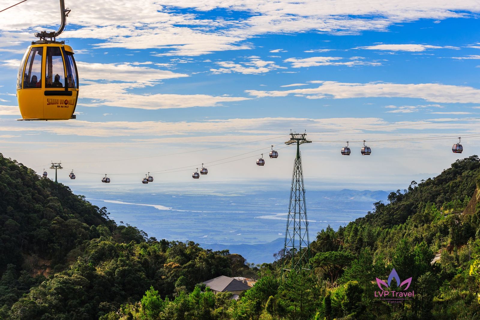 Bana hill cable car
