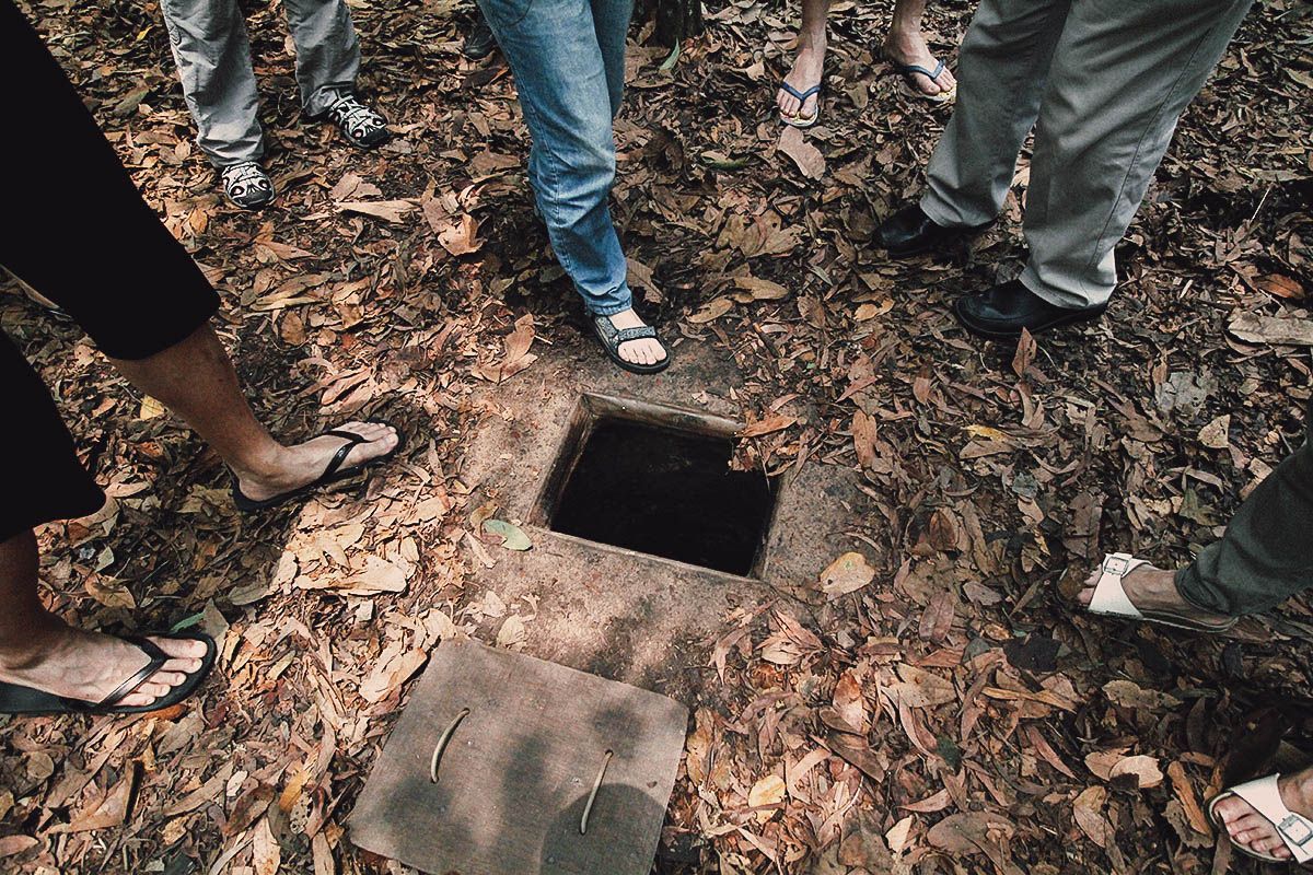 Half day tour Cu Chi Tunnels by motor boat 