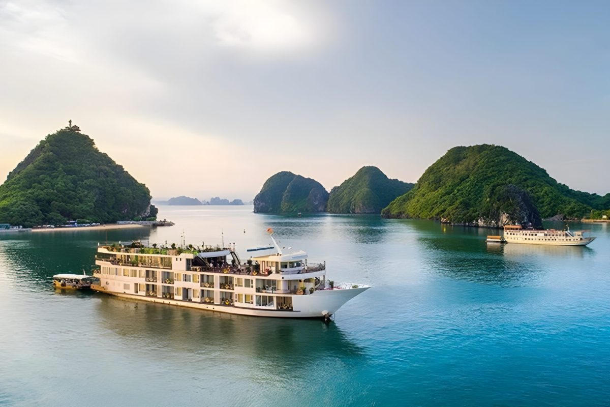 Halong Bay Verdure lotus grandeur Cruise 2 days 1 night ⭐⭐⭐⭐⭐