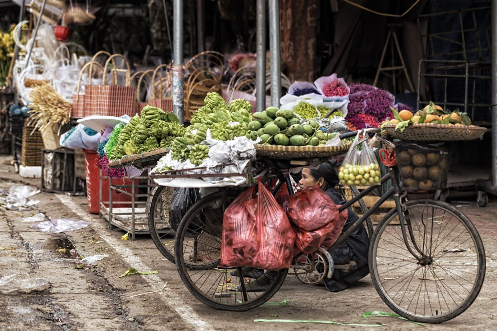 Hanoi local market