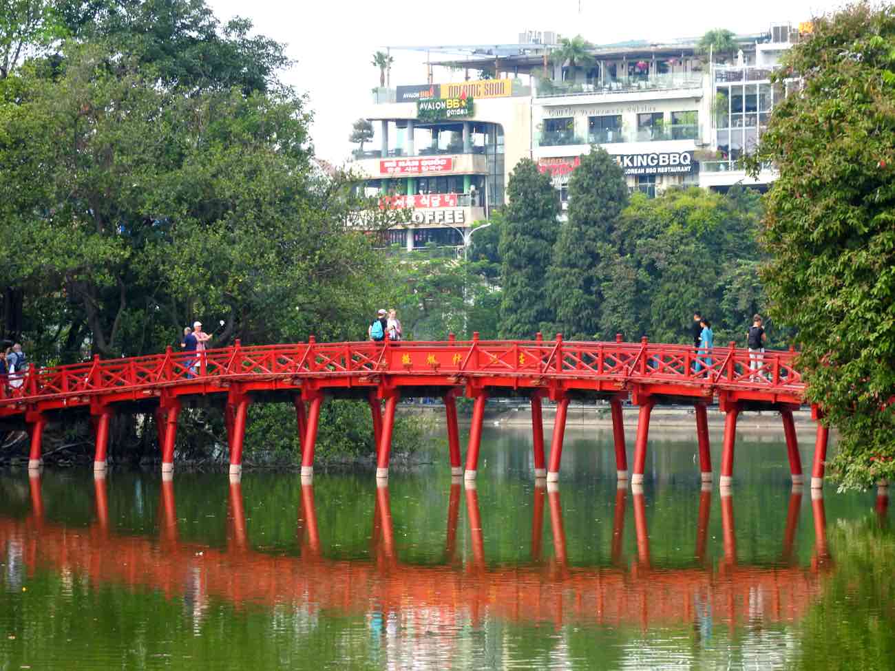 Hanoi - The Huc Bridge